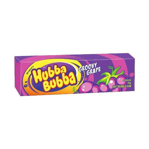 Gum Hubba Bubba Grape 35g X 20 - nutsandsweets.com.au