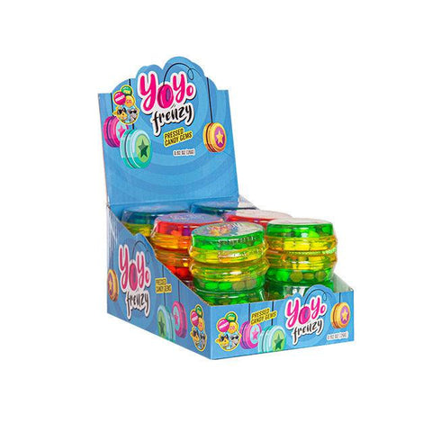 Yo-yo Frenzy Candy Assorted 26g (x12 YO-YO's) - nutsandsweets.com.au