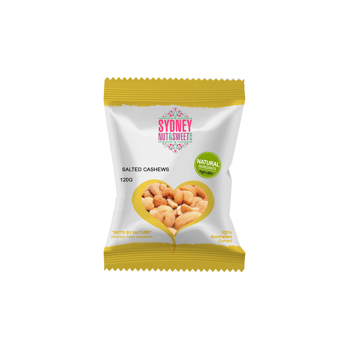 Sydney Nut and Sweet Salted Cashews (Jumbo Size)