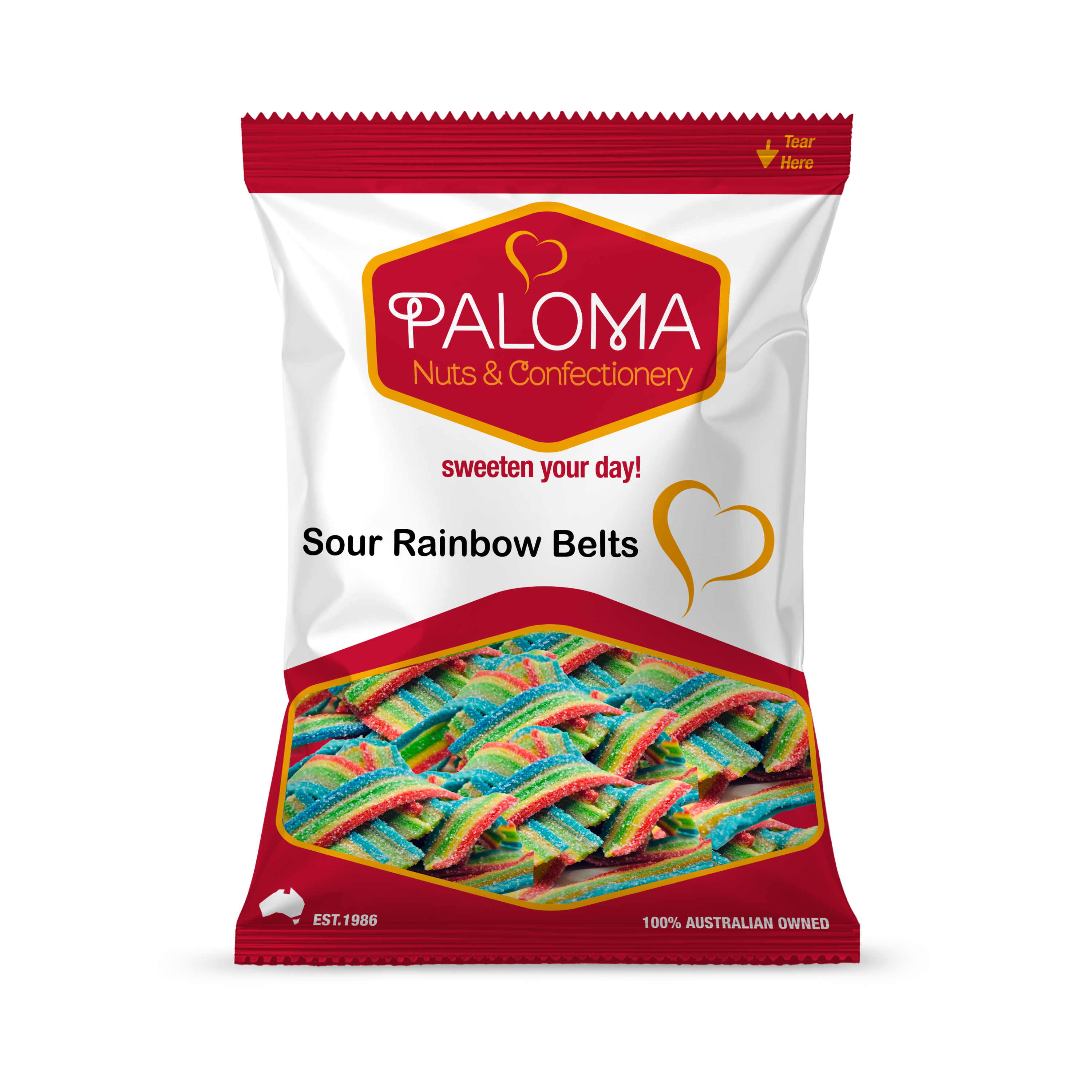 Paloma Sour Rainbow Belts