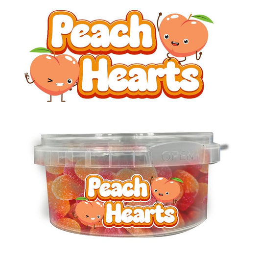 Sour Peach Hearts