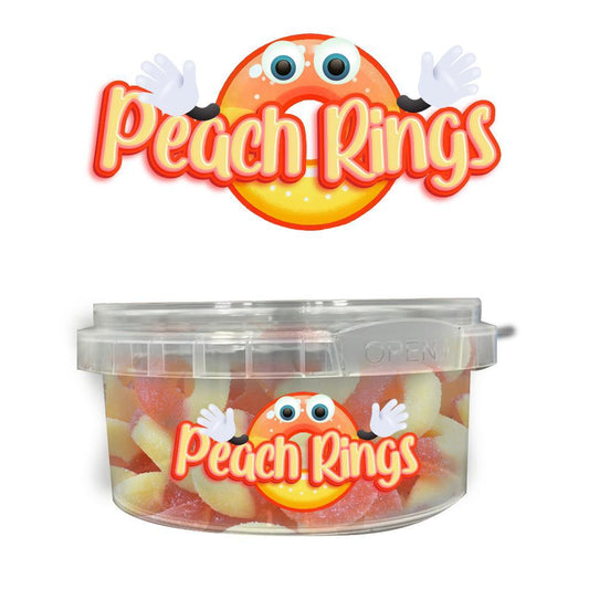 Sour Peach Rings cup