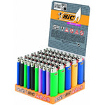 BIC Slim Lighters Display X 50 - nutsandsweets.com.au