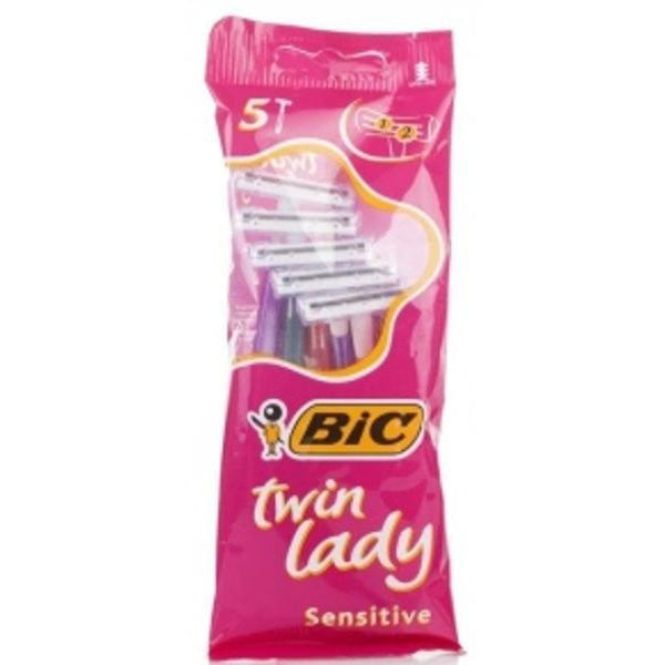 Bic TwinLady Sensitive 5pk - nutsandsweets.com.au