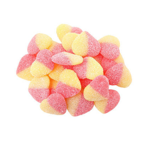 Bulk Peach Hearts bulk-lollies, halal, lollies,