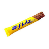 Cadbury Flake chocolate bar in a bright yellow wrapper.