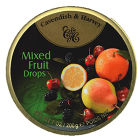 C&H Mixed Fruit Drops 200G X 10 - nutsandsweets.com.au
