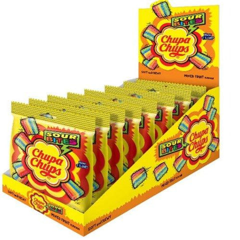 Chupa Chups Sour Bites (8 pack) - nutsandsweets.com.au