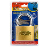 Duramax Brass-Plated Padlock | 63mm XLARGE Lock automotive,