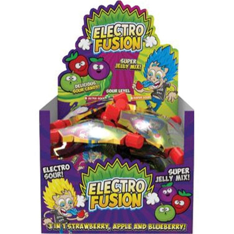 Electro Fusion Sour Jelly 3-in-1 60g (x18) - nutsandsweets.com.au