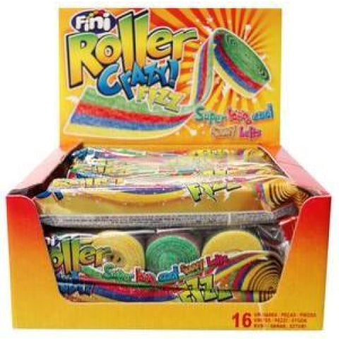 Fini Roller CRAZY - Sour CANDY Belt 75g (Box of 16) - nutsandsweets.com.au