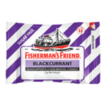Mints Fisherman's Friend Blackcurrant 25g X 12 - nutsandsweets.com.au