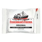 Package of Fisherman’s Friend Original extra strong menthol lozenges.