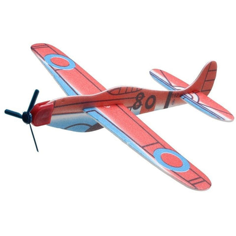 Foam Plane Aeroplane Flying Toy Kids - nutsandsweets.com.au