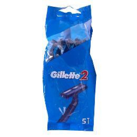 Gillette BlueII 5pk - nutsandsweets.com.au