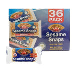 Golden Days Sesame Snaps 40g (36-box) - nutsandsweets.com.au