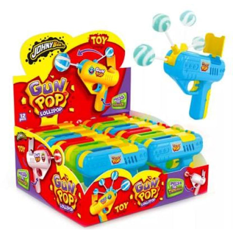 GunPop Lollipop + Candy 10g (12 pack) - nutsandsweets.com.au