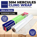 HERCULES Cling Wrap 30M x 33cm - nutsandsweets.com.au