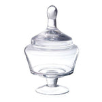 Homewares Candy Buffet Conical Glass Jar 2 w/Lid - nutsandsweets.com.au