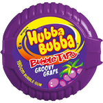 Hubba Bubba Bubble Tape container in Groovy Grape flavor.