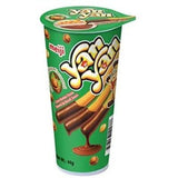meiji Yan-yan! Hazelnut Creme Dip Biscuit Snack 44g (10 pack) - nutsandsweets.com.au