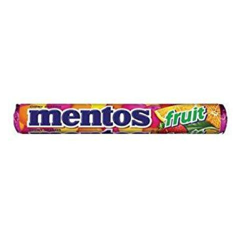 Confectionery Mentos Fruit 37.5G x 40 - nutsandsweets.com.au