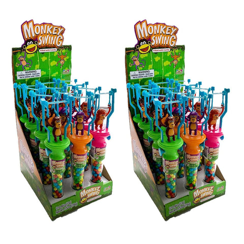 Monkey Swing - Novelty Toy + Candy 13g (12 pack) - nutsandsweets.com.au