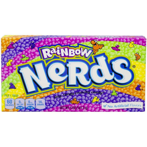 Confectionery Nerds Rainbow 141.7G X 12 - nutsandsweets.com.au