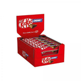 Box of Kit Kat Chunky chocolate bars.