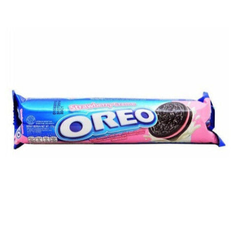 OREO Biscuits Strawberry Creme Filled Flavour | 24 x MEGA