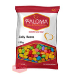 Colorful bag of Paloma brand jelly beans candy.