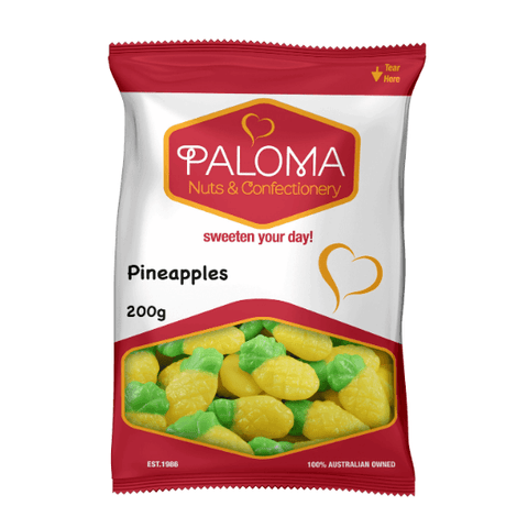 Paloma Pineapples - nutsandsweets.com.au