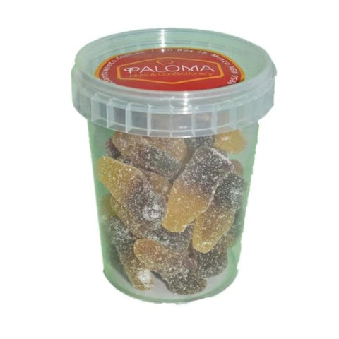 Paloma Sour Cola Bottles (Cups) 100g X 12 - nutsandsweets.com.au