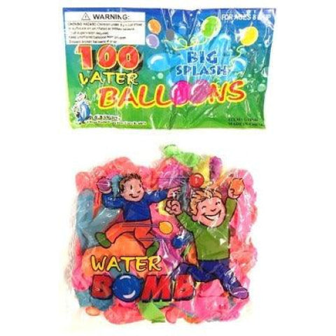 Party Waterbomb Balloons X100 - nutsandsweets.com.au