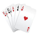 Plastic Playing Cards - Black - nutsandsweets.com.au