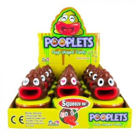 Pooplets- Emoji Candy & Toy (12 pack) - nutsandsweets.com.au
