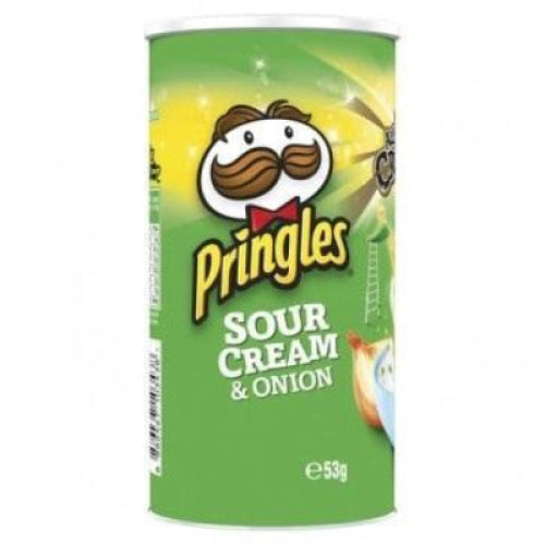 PRINGLES SOUR CREAM AND ONION 12'S X53G - nutsandsweets.com.au