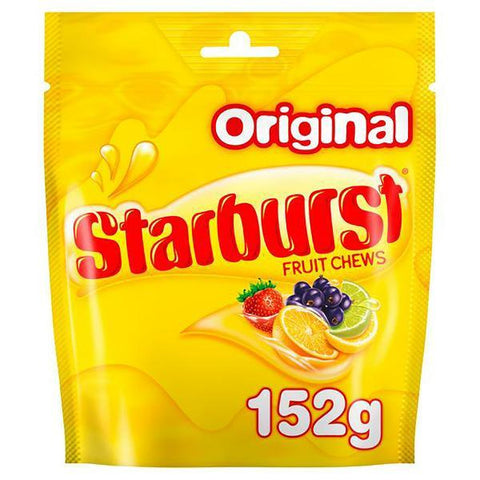 STARBURST Original Pouch 152g - nutsandsweets.com.au
