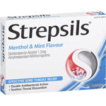 Strepsils | Menthol Mint 16 Lozenges X 12 packs - nutsandsweets.com.au