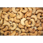 Cashews in various shades of light brown and tan.