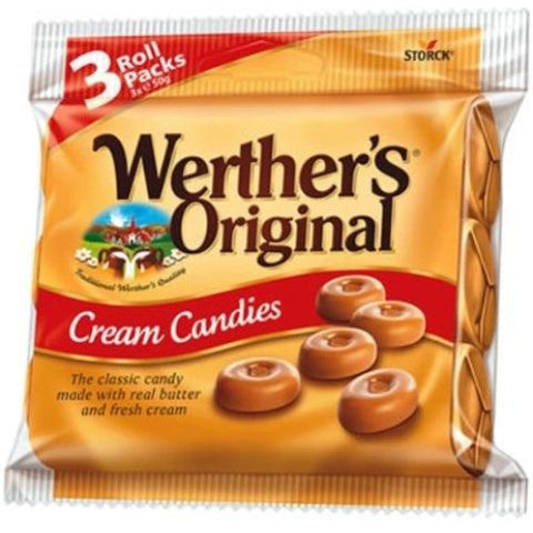 Werther's Original C.C 150G X10 - nutsandsweets.com.au