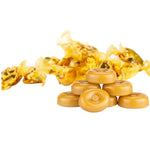 Wrapped Butterscotch Candy bulk-lollies, halal, lollies,