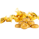 Wrapped Butterscotch Candy bulk-lollies, halal, lollies,