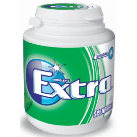 Gum Extra Spearmint Bottle 64gX6 - nutsandsweets.com.au