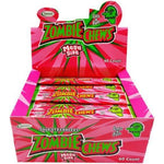 Confectionery - ZOMBIE CHEWS STRAWBERRY 28G X 60 - nutsandsweets.com.au